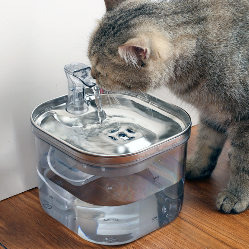 Why Your Pets Deserve the Best: Discover the Stainless Steel Automatic Circulation Water Dispenser