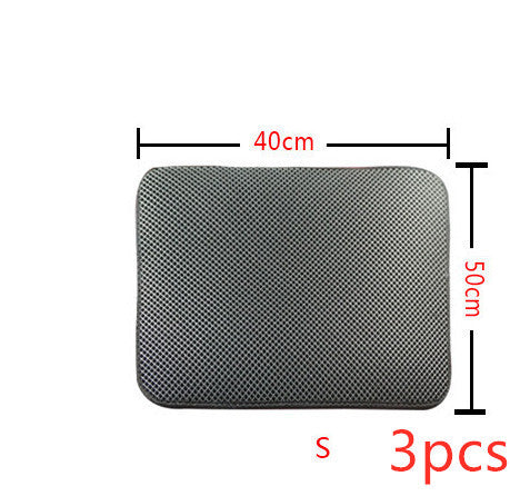 Double-Layer Cat Litter Mat – Waterproof, Easy to Clean, Foldable Design