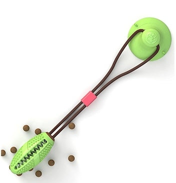 Tug & Clean™ Suction Cup Pet Toy – Interactive Chew Ball for Dogs & Cats