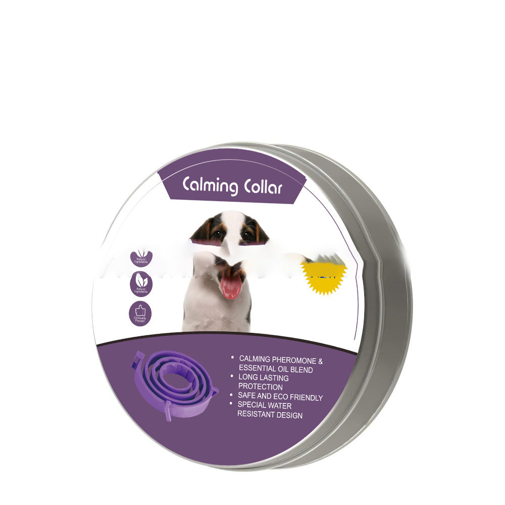 Pet Calming Collar – Anxiety Relief for Dogs & Cats