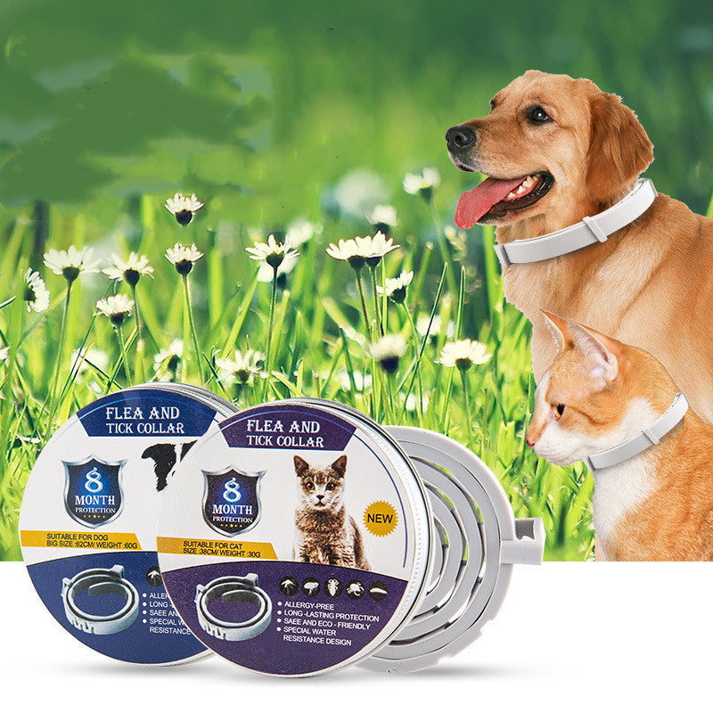 Pet Anti-Mosquito Collar – Adjustable Insect Repellent Collar for Dogs & Cats