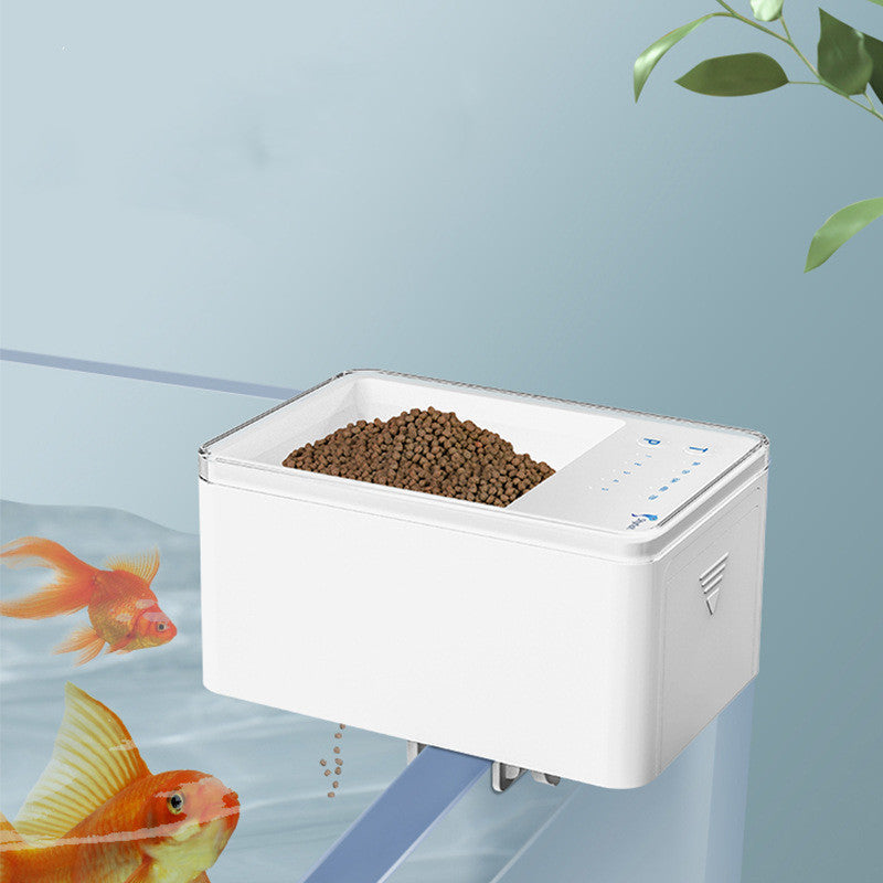 Automatic Digital Fish Feeder – Programmable LED Aquarium Food Dispenser