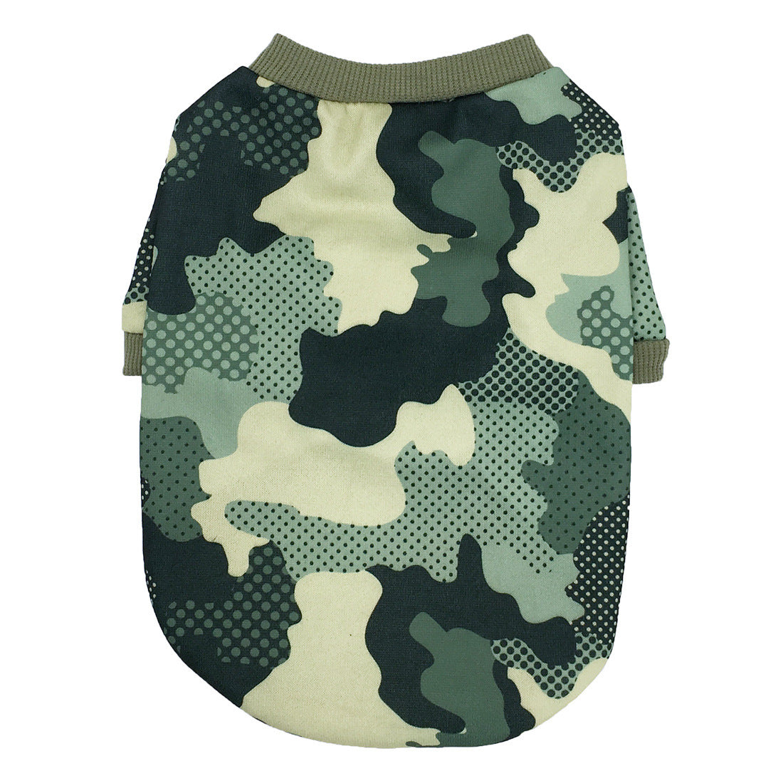 New Dog Clothes Camouflage Series Fleece Sweater