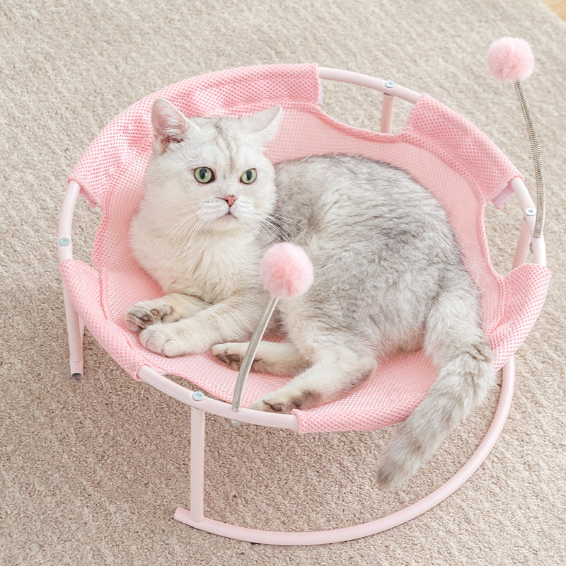 Cat Hammock Bed House for Kittens & Pets