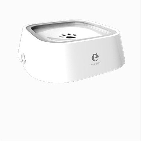 Pet Floating Water Bowl – Anti-Overflow Slow Feeder for Dogs & Cats