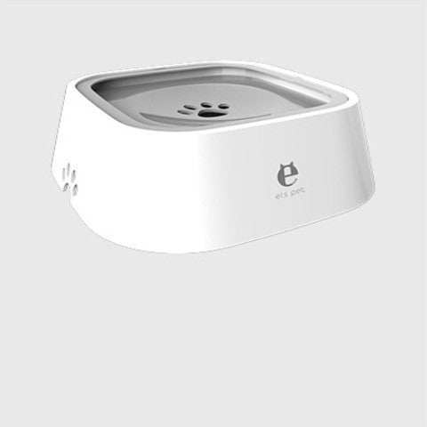 Pet Floating Water Bowl – Anti-Overflow Slow Feeder for Dogs & Cats