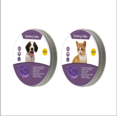 Pet Calming Collar – Anxiety Relief for Dogs & Cats