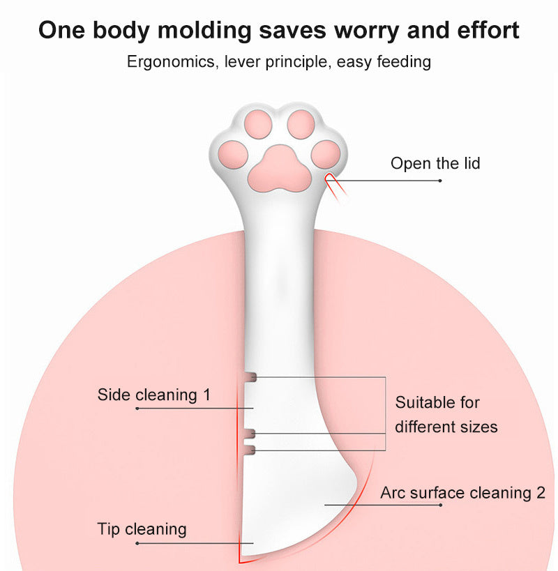 Multifunction Pet Food Spoon & Can Lid Set – Feeding & Can Opener Accessory