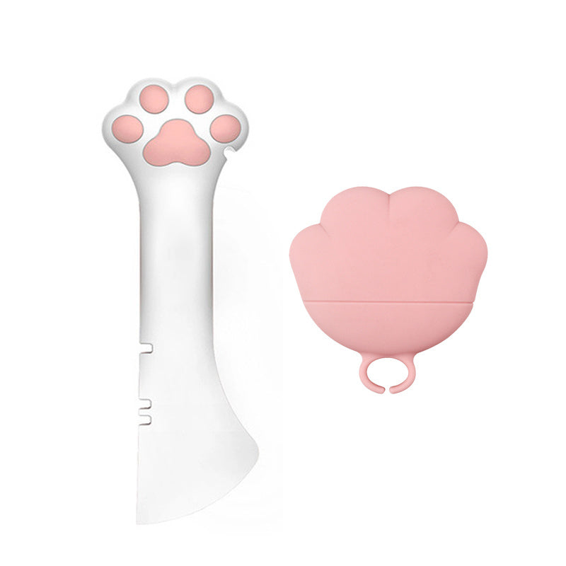 Multifunction Pet Food Spoon & Can Lid Set – Feeding & Can Opener Accessory