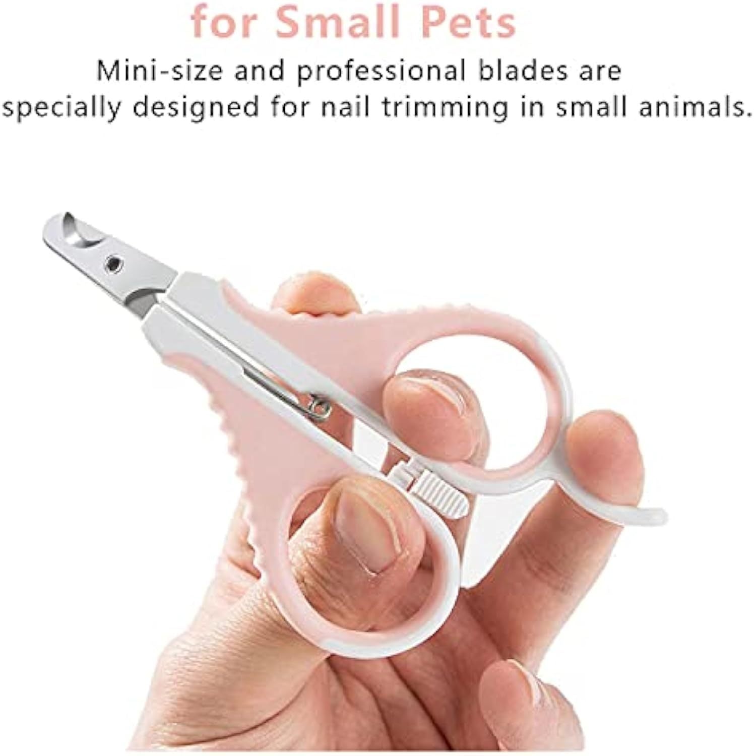 Cat Nail Clippers with Safety Guard & Angled Blade – Grooming Tool for Cats, Kittens & Small Pets