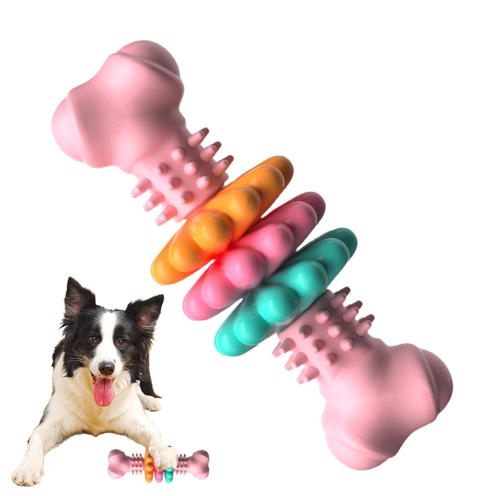 Durable Bone-Shaped Dog Chew Toy – Teeth Cleaning & Anxiety Relief for All Breeds