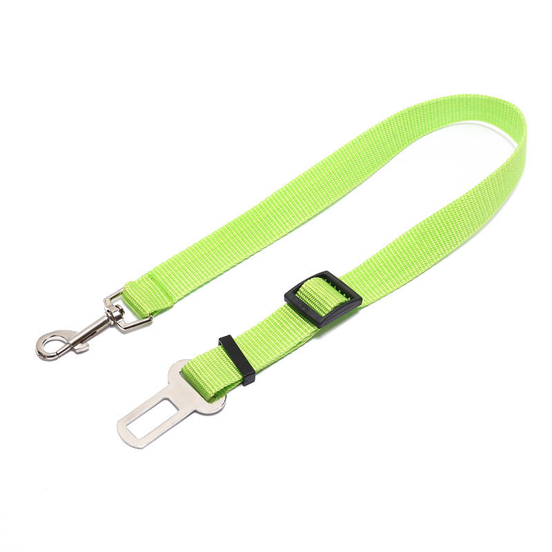 Adjustable Dog Car Seatbelt Leash – Safety Strap for Secure Travel
