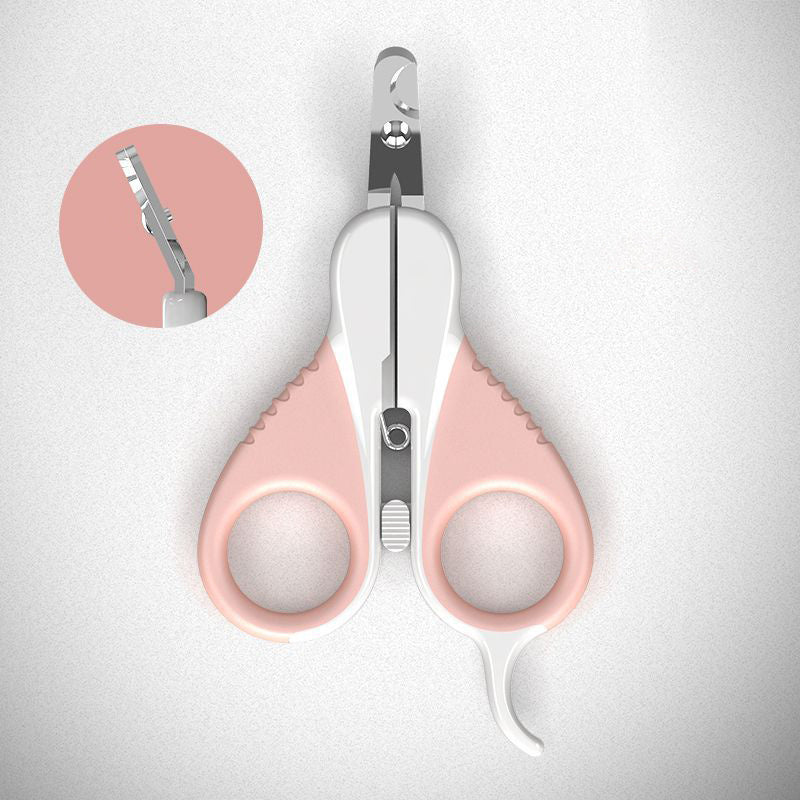 Cat Nail Clippers with Safety Guard & Angled Blade – Grooming Tool for Cats, Kittens & Small Pets