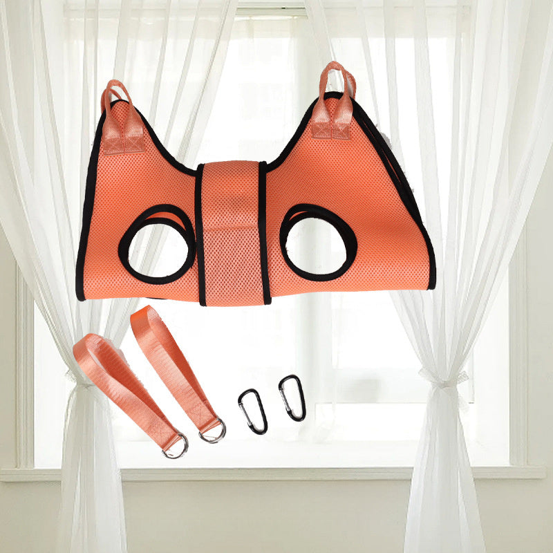 Cat Grooming Restraint Bag – Anti-Scratch & Bathing Hammock Set