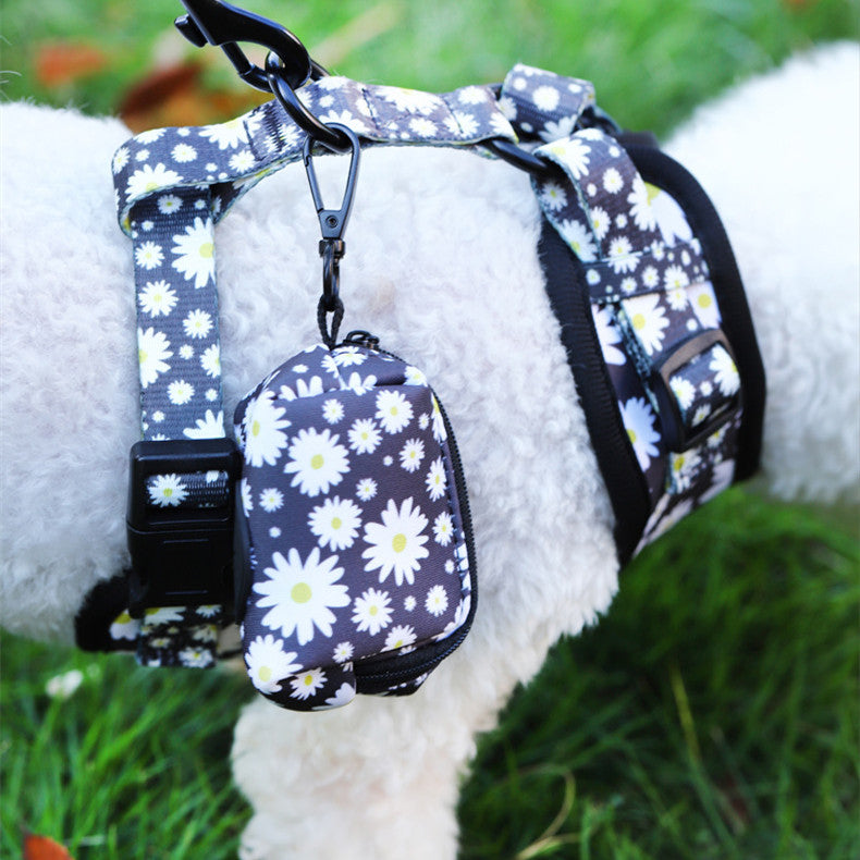 Breathable Dog Harness & Leash Set – Soft, Adjustable, No-Pull Chest Strap