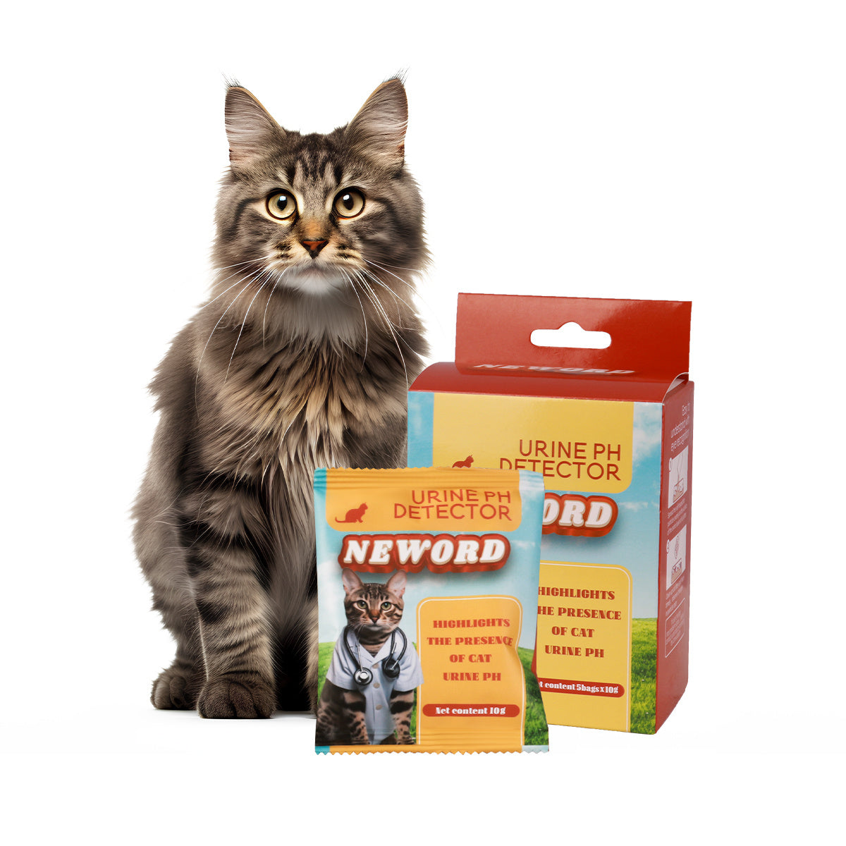 Self-Checking Cat Litter – Smart Health Monitoring Particles for Easy Tracking