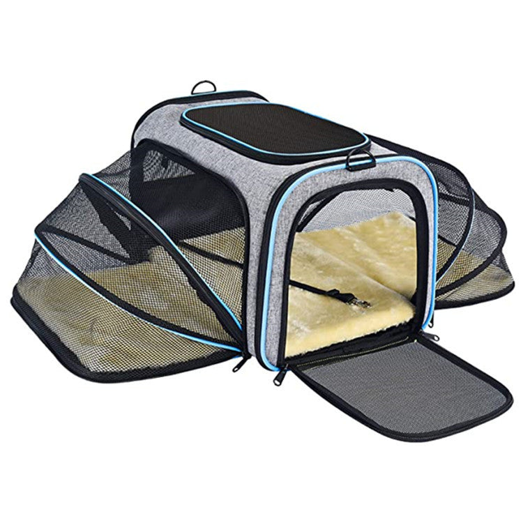 Vevor Cat & Dog Carrier with Wheels – Airline Approved Rolling Pet Carrier