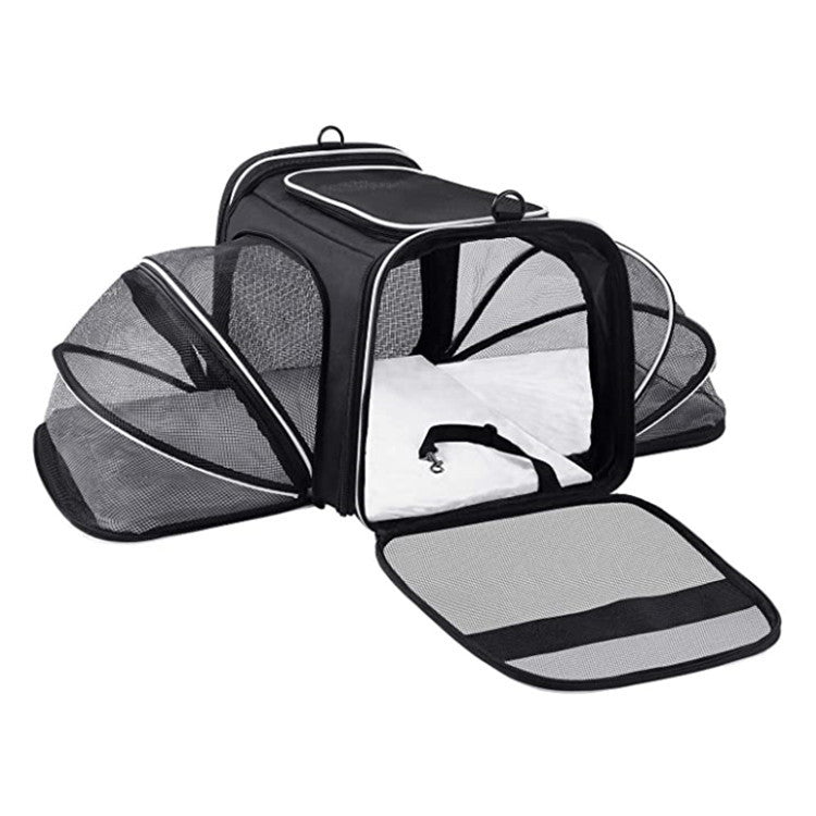 Vevor Cat & Dog Carrier with Wheels – Airline Approved Rolling Pet Carrier