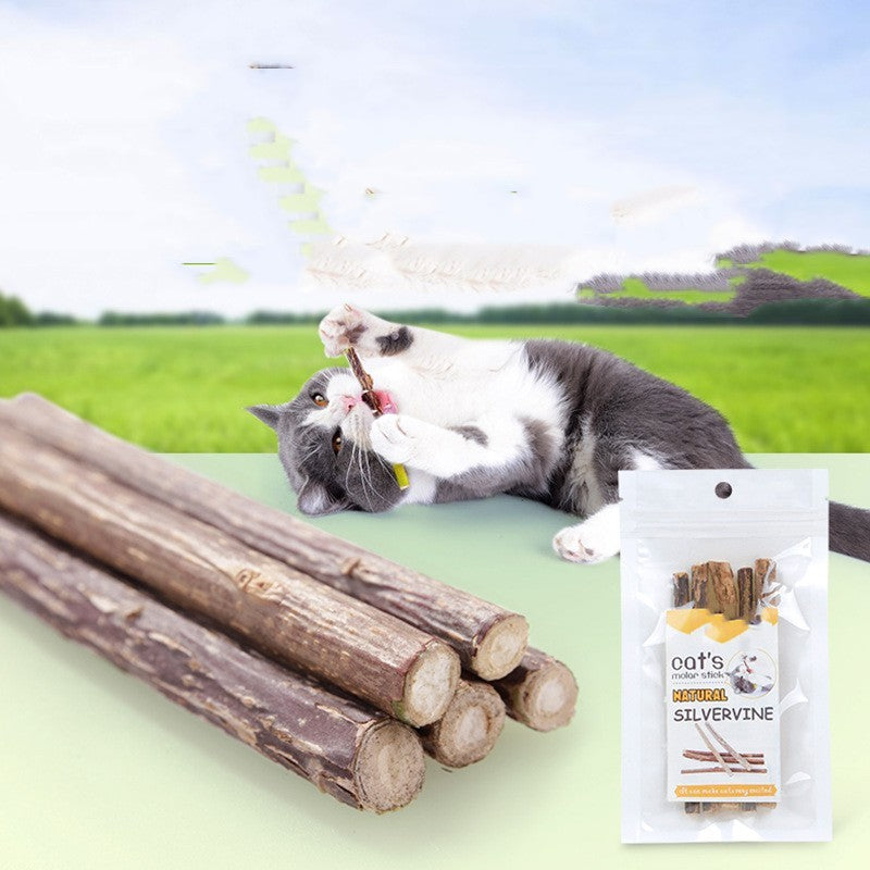 Cat Molar Rods – Teeth Cleaning Chews for Adult Cats (5-Pack)
