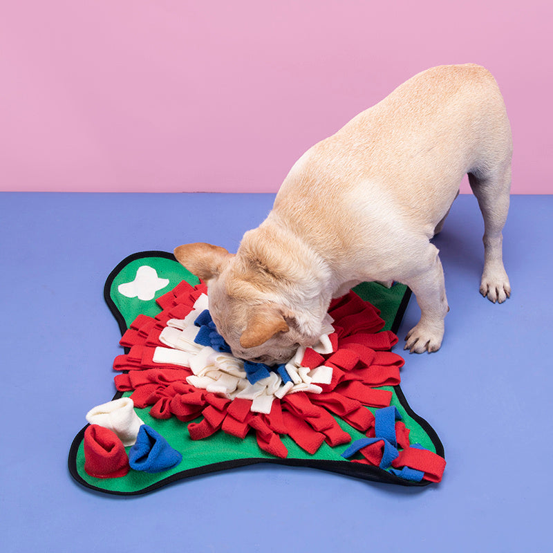 Interactive Pet Snuffle Mat – Foraging & Stress Relief Feeding Pad