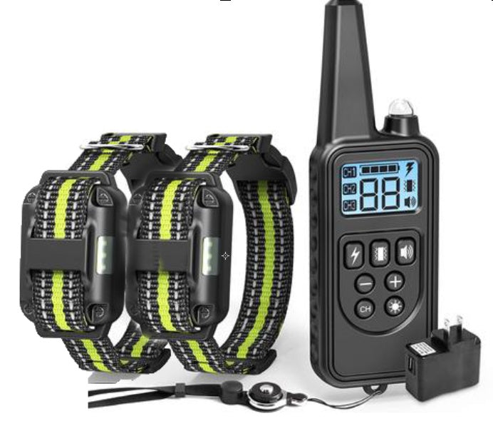 800m Dog Training Collar – Waterproof Remote Trainer with 3 Modes