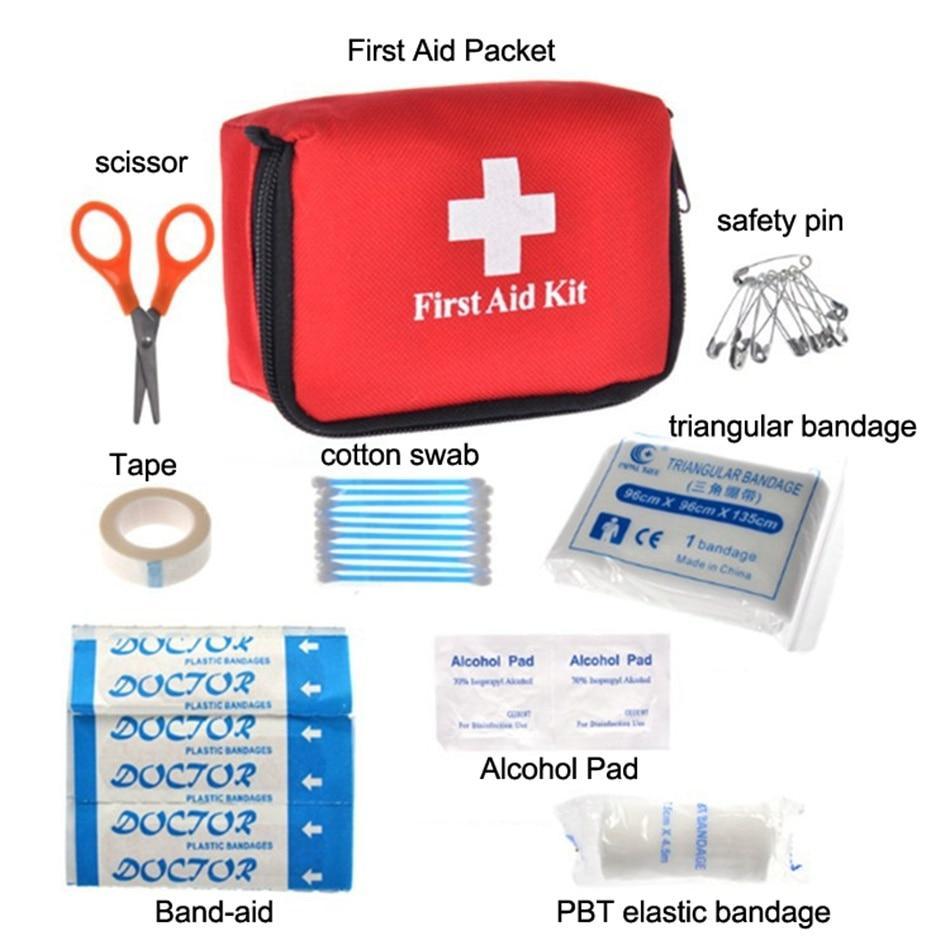 Mini First Aid Kit – Portable Emergency Medical Supplies