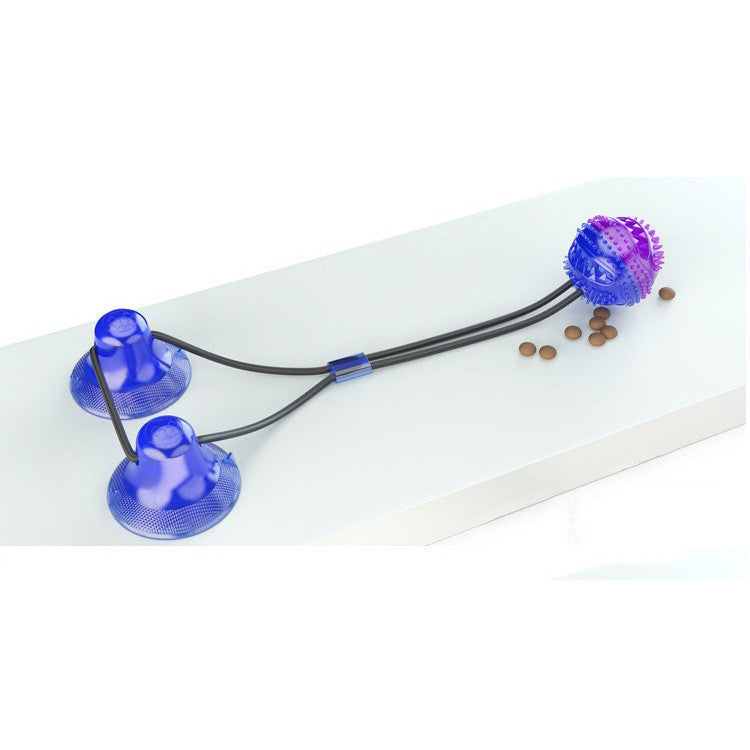 Tug & Clean™ Suction Cup Pet Toy – Interactive Chew Ball for Dogs & Cats