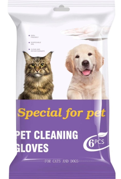 Pet Cleaning & Deodorizing Wipes – Coconut Oil Grooming Wipes for Dogs & Cats