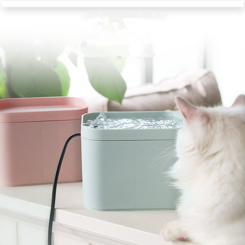 Smart Pet Water Fountain – 1.5L Dispenser for Cats & Small Dogs