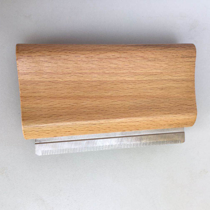 Beech Wood Pet Hair Remover – Grooming & Fur Care Tool