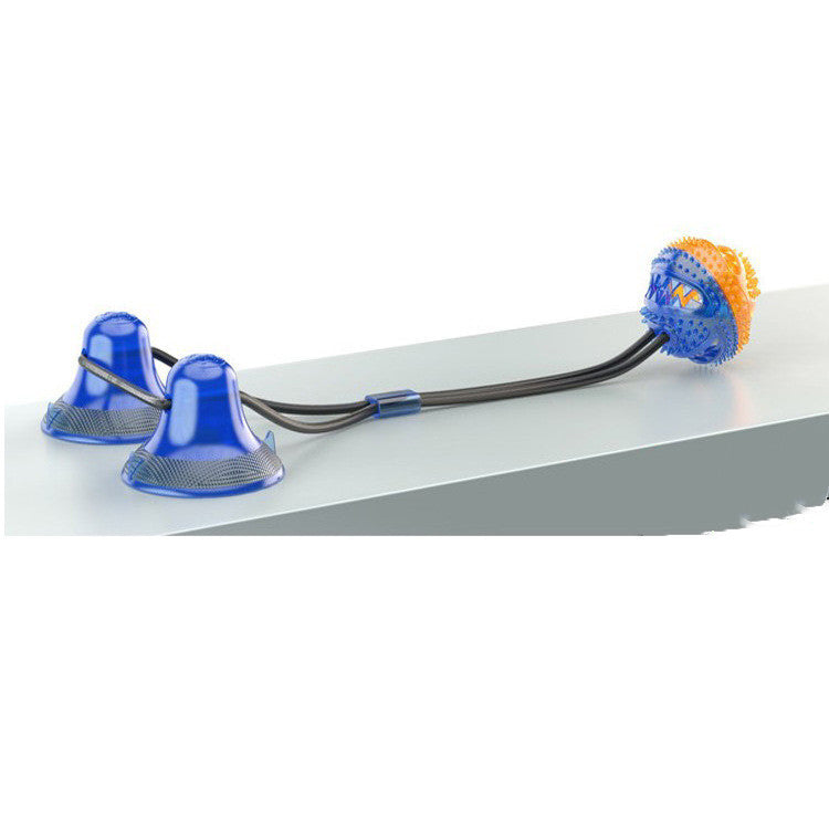 Tug & Clean™ Suction Cup Pet Toy – Interactive Chew Ball for Dogs & Cats