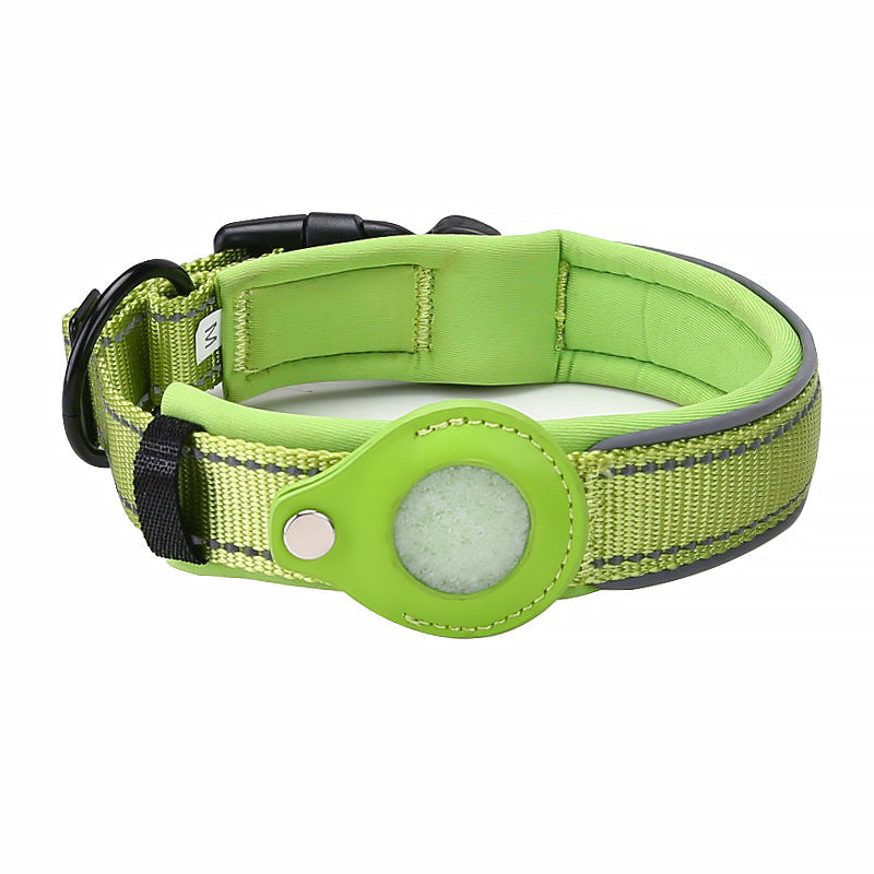 Pet Tracker Collar Cover – Apple Airtag Protective Loss Prevention Collar