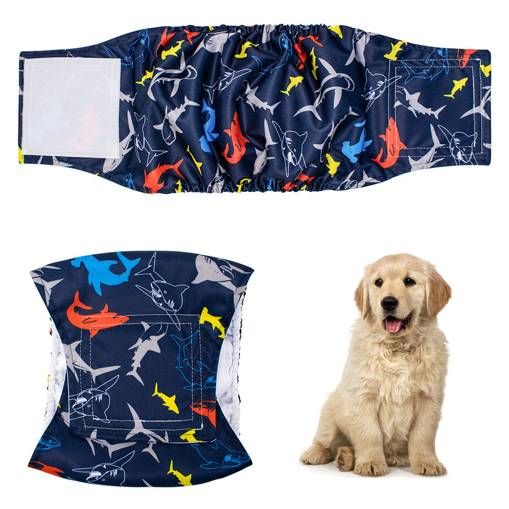 Male Dog Diapers – Pet Sterilization & Recovery Clothes