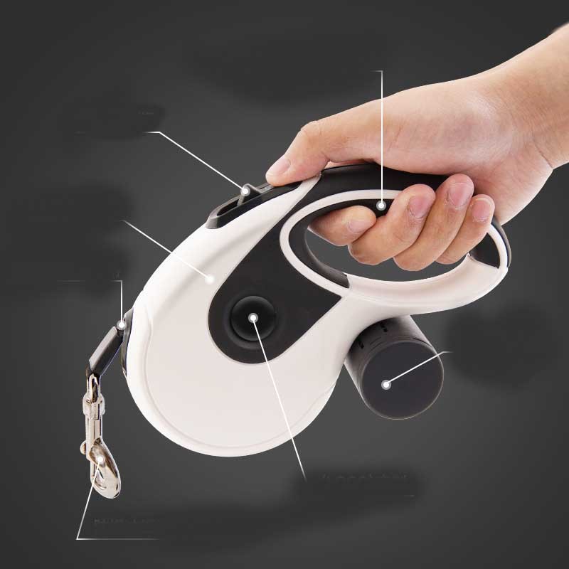 Automatic Retractable Pet Leash – with Storage Box