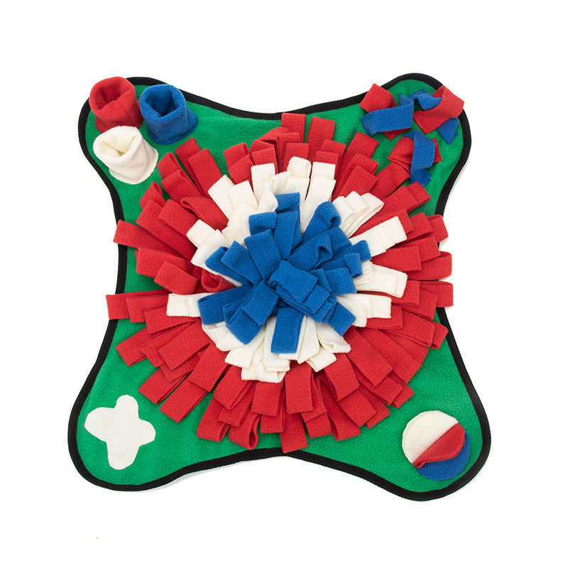 Interactive Pet Snuffle Mat – Foraging & Stress Relief Feeding Pad