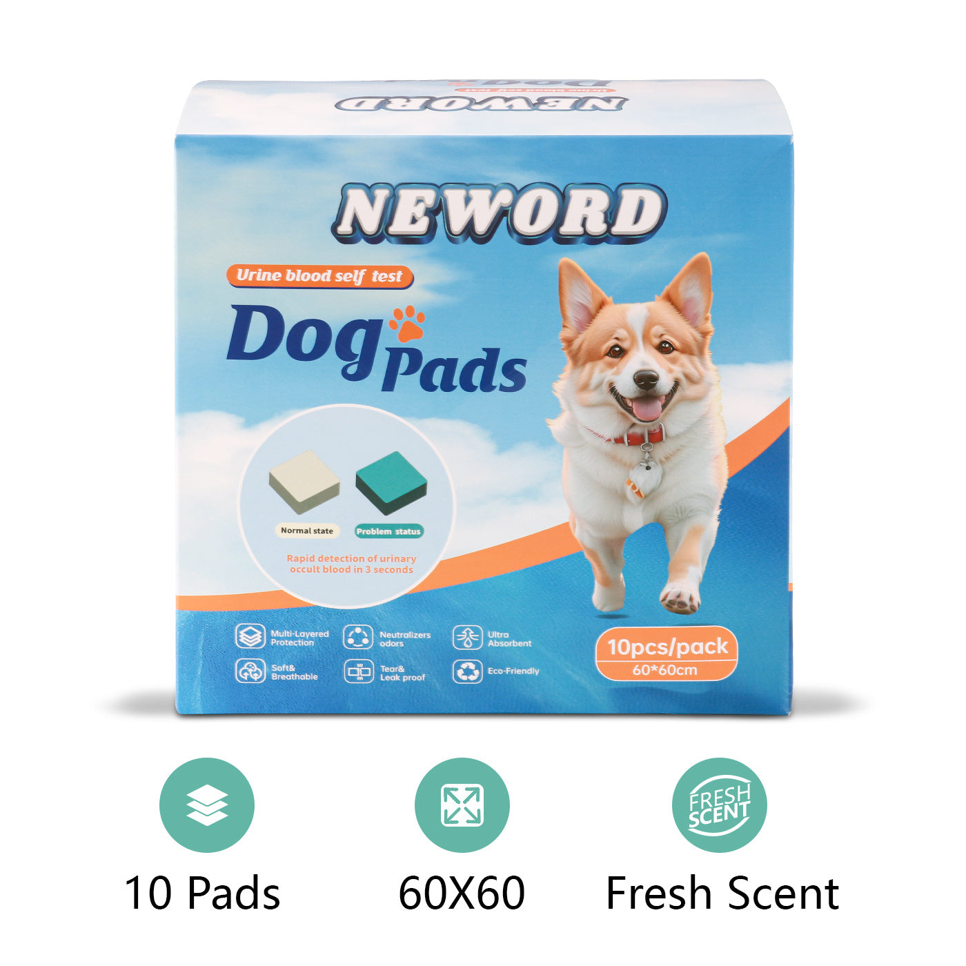 Dog Detection Urine Pads – Leak-Proof Training & Hygiene Pads