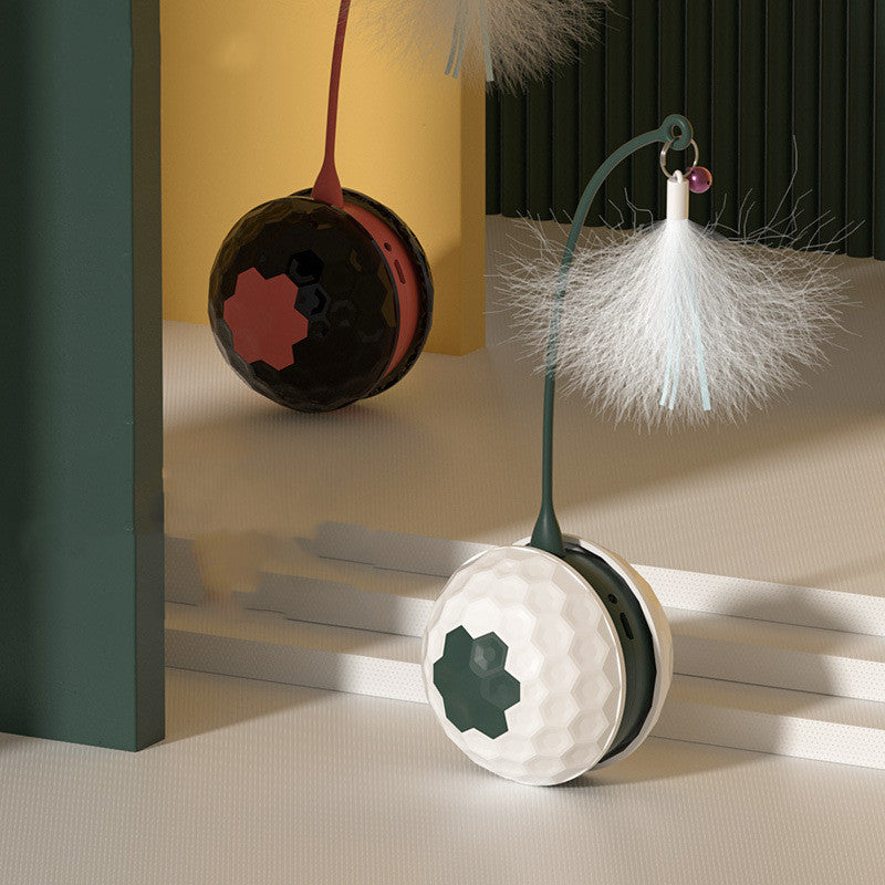 Electric Interactive Cat Toy – USB Rechargeable Bite-Resistant Teaser