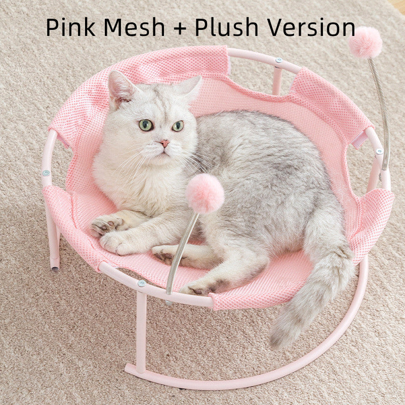 Cat Bed House – Plush Hammock Mattress for Kittens & Cats