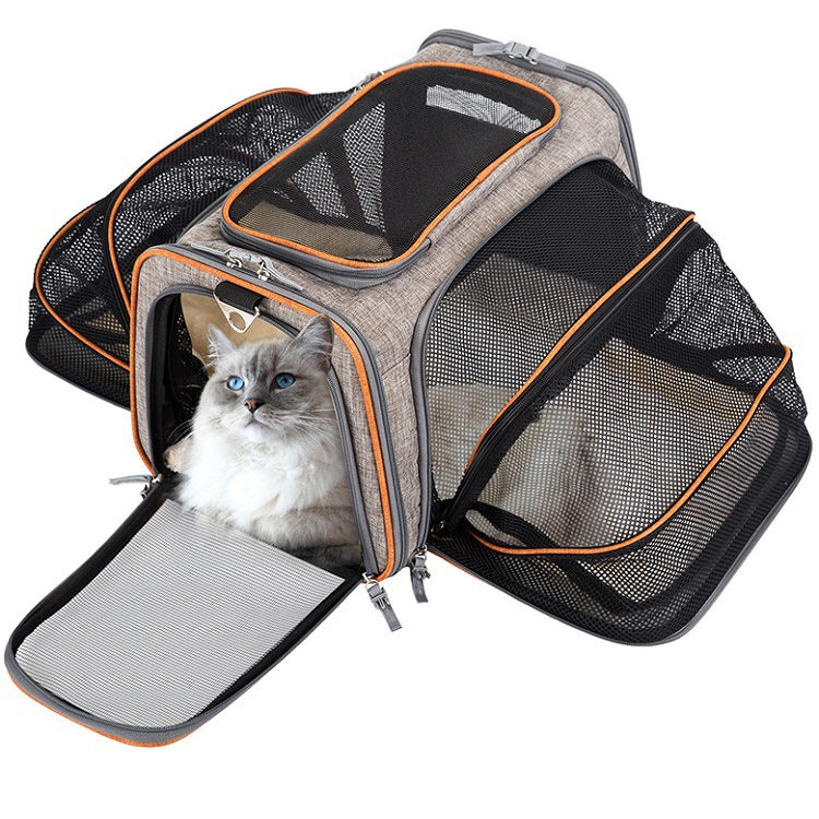 Vevor Cat & Dog Carrier with Wheels – Airline Approved Rolling Pet Carrier
