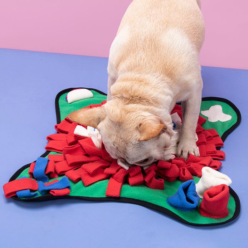 Interactive Pet Snuffle Mat – Foraging & Stress Relief Feeding Pad
